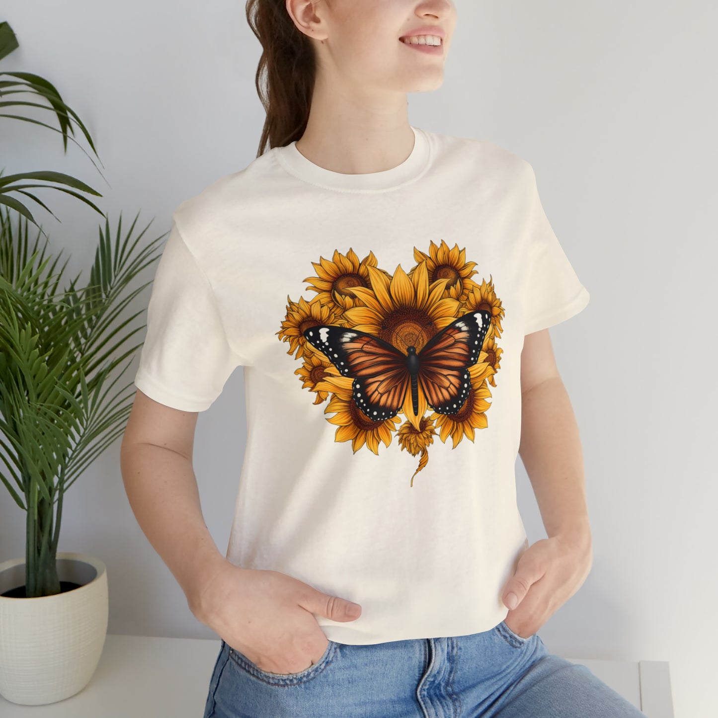 Floral Elegance: Sunflower Shirt, Floral Tee, Garden Shirt, and Women's Fall Fashion Delights T-Shirt   