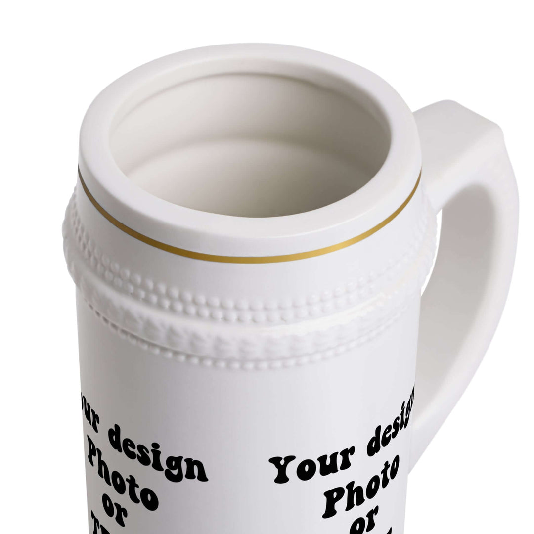 Custom Beer Stein Mug - Personalized Design Your Vision