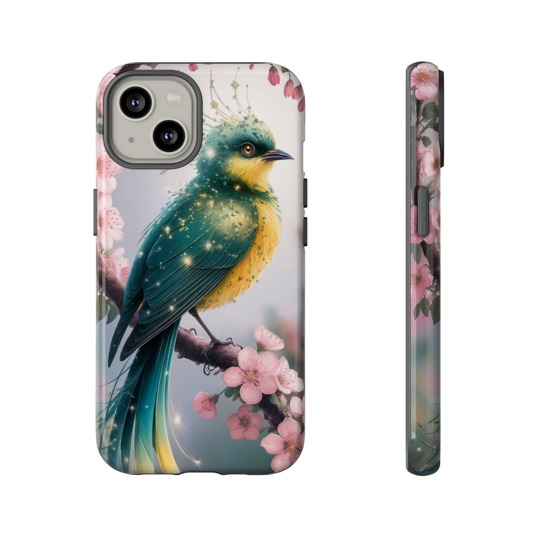 Bird Fantasy Tough Case Phone Case Printify iPhone 14 Glossy