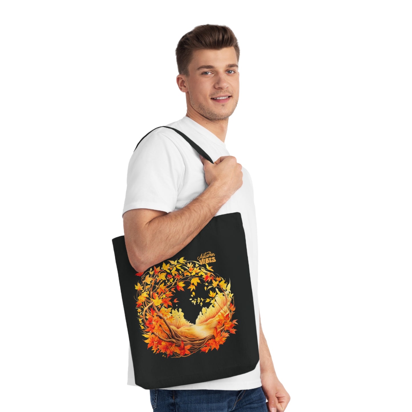 Fall Tote Bag | Autumn Vibes Tote Bag | Fall Tote Bag | Autumn Shopping Bag Bags   
