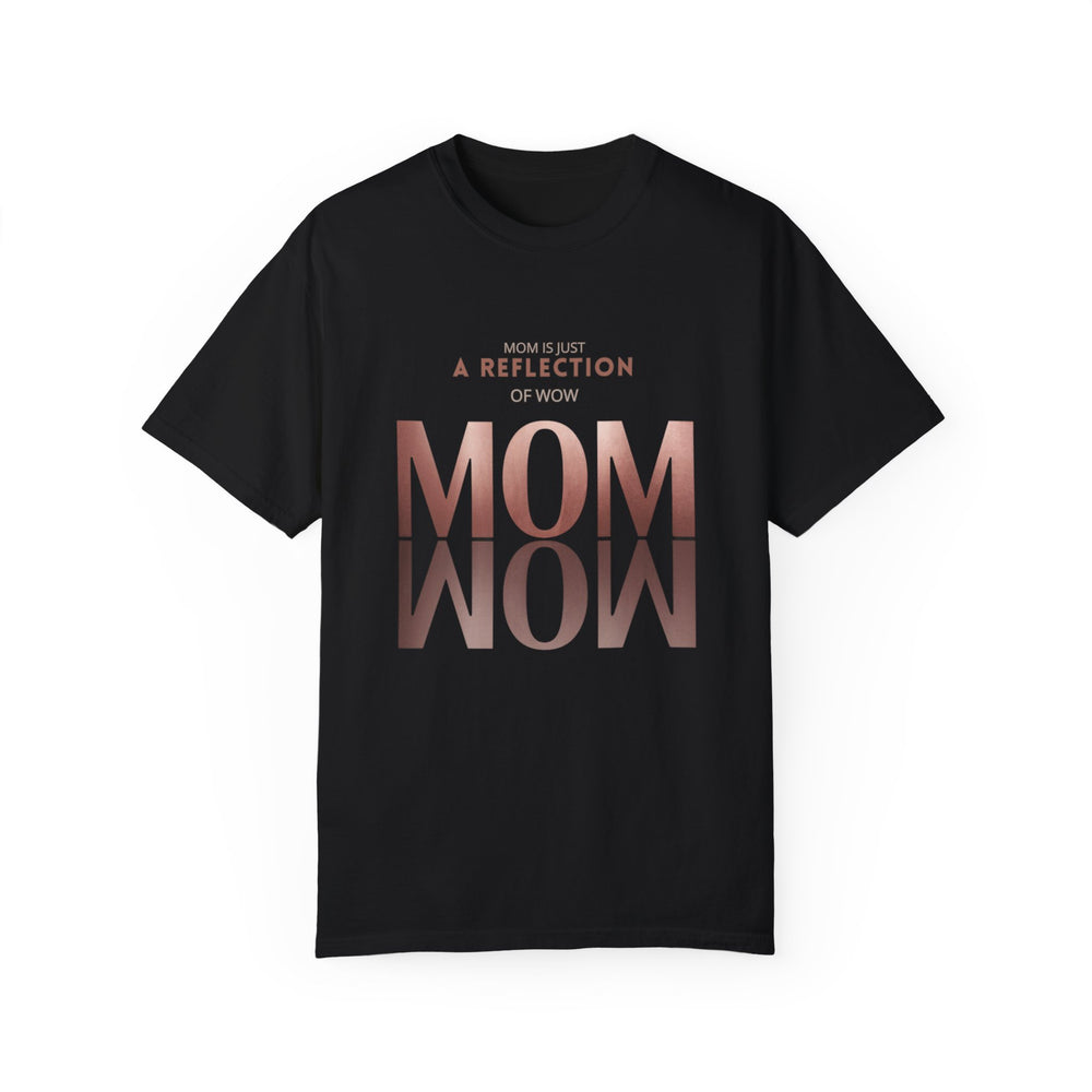 MOM Reflection T-shirt T-Shirt Printify Black M