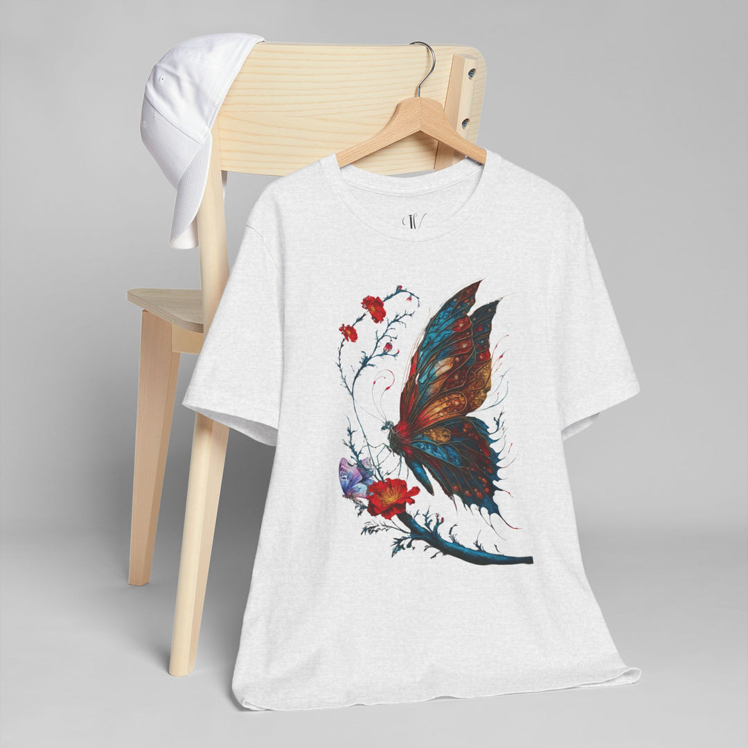 Butterfly Tee - Nature-inspired Unisex Jersey T-Shirt Printify