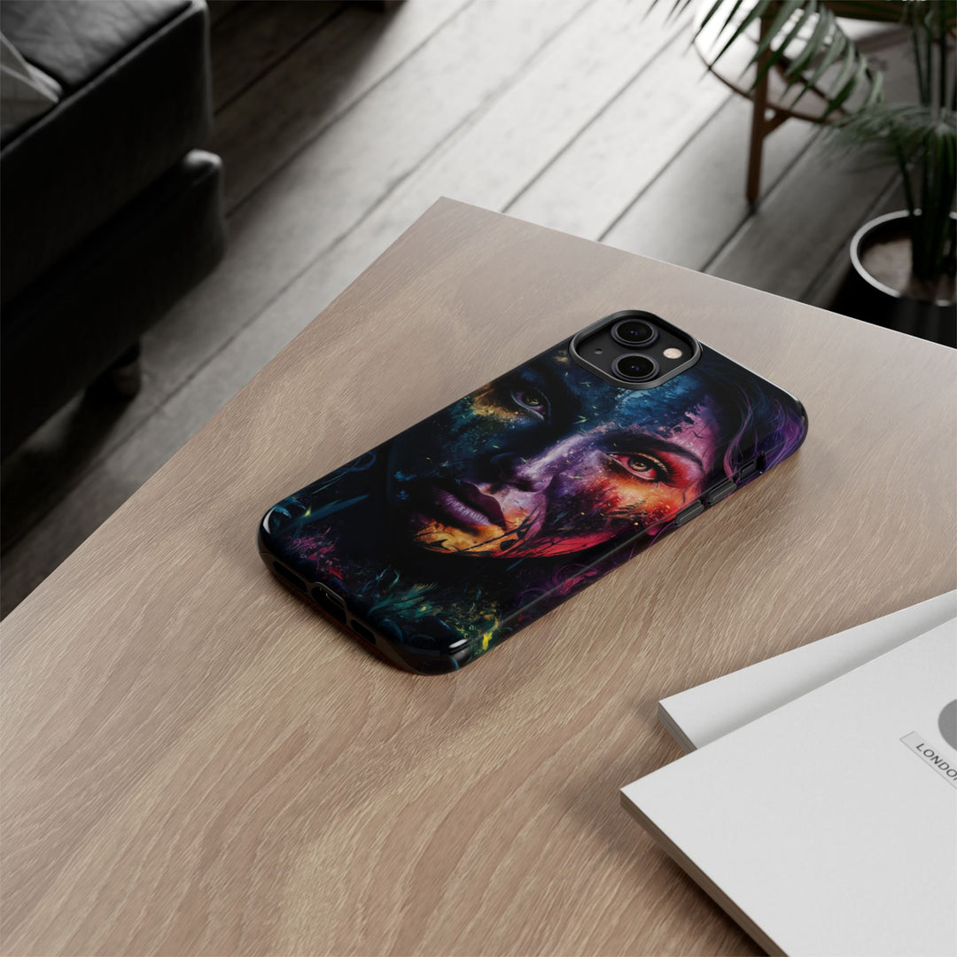 Artistic Portrait Tough Cases Phone Case Printify iPhone 14 Plus Glossy