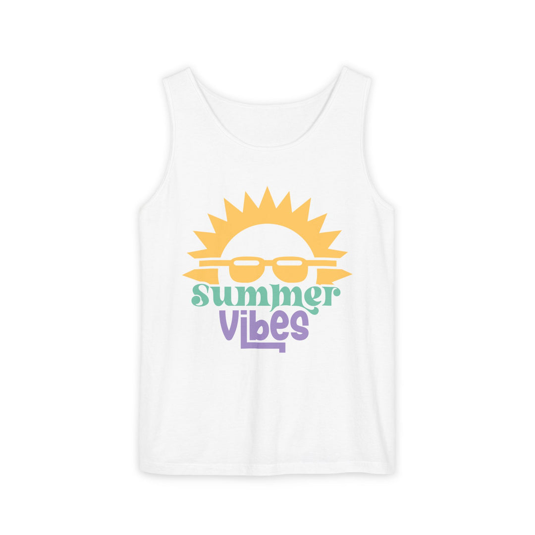 Summer Vibes Tank Top Tank Top Printify White XS