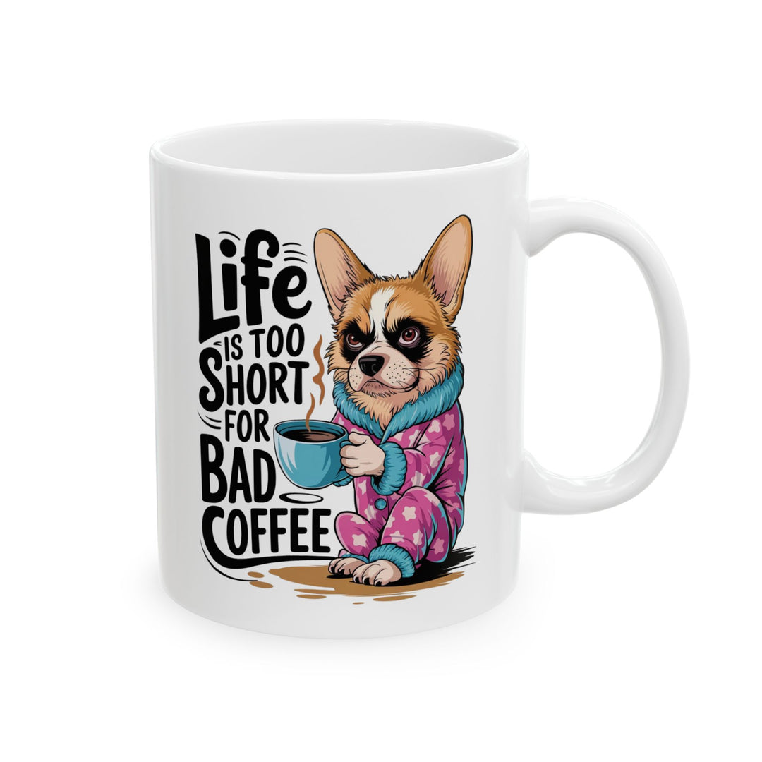 Cartoon Dog Ceramic Mug Mug Printify