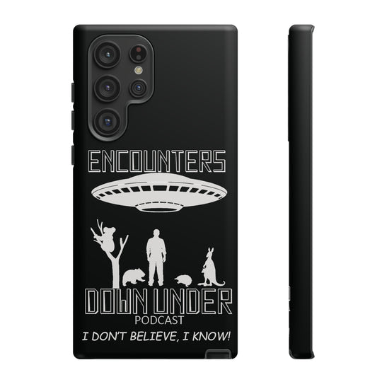 Encounters Down Under Podcast Tough Cases - Protect Your Tech Phone Case Samsung Galaxy S22 Ultra Matte 