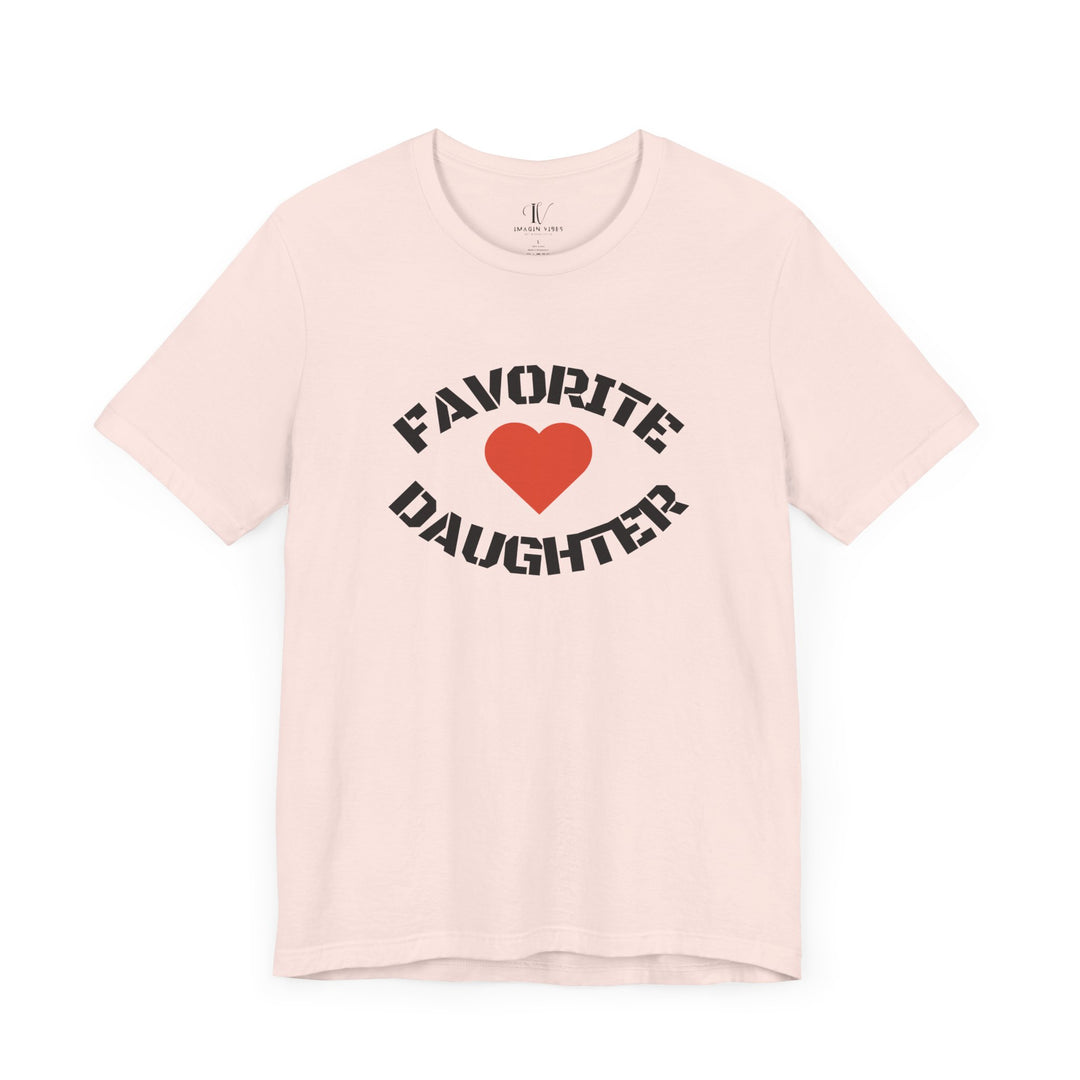 Favorite Daughter Tee T-Shirt Printify Soft Pink XS