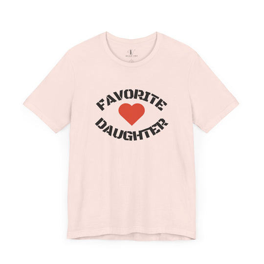 Favorite Daughter Tee T-Shirt Printify Soft Pink XS