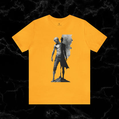 Duality of Soul - Crisp Male Anatomy T-shirt T-Shirt Gold XS 