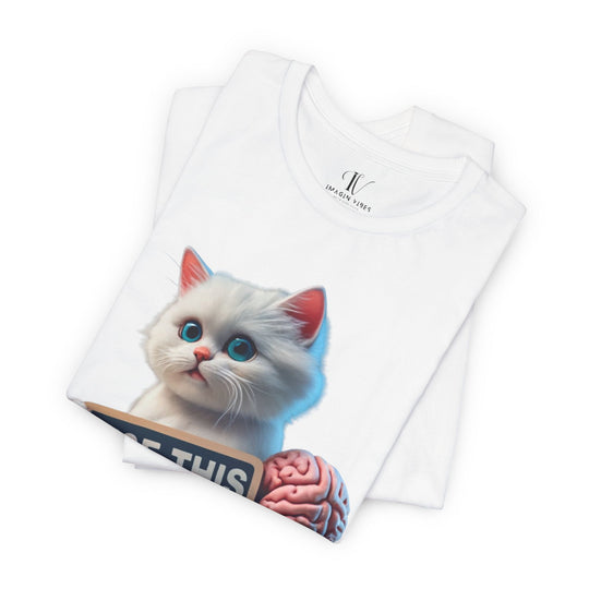 Kitten Brain Tee T-Shirt Printify