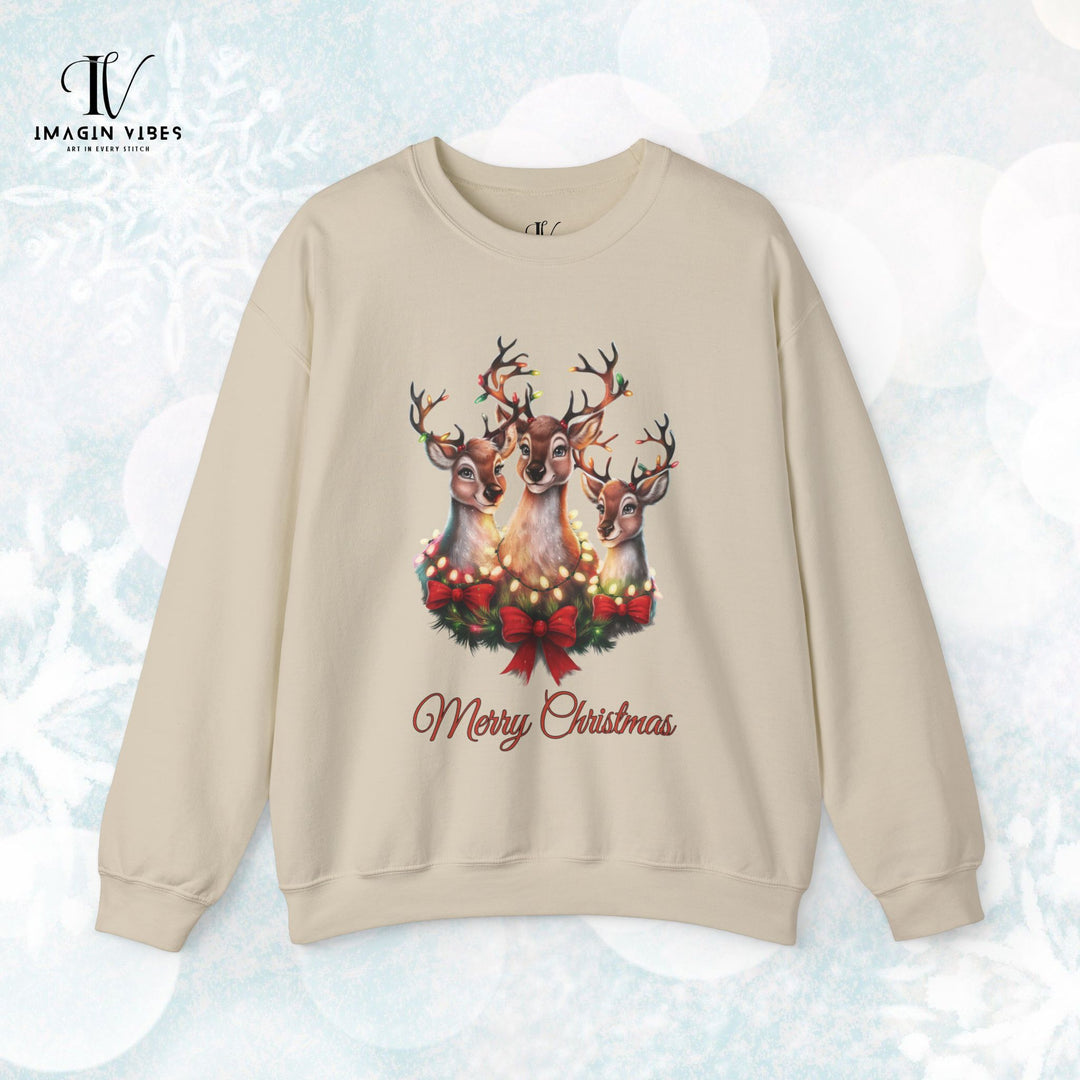 Merry Christmas Reindeers Sweatshirt