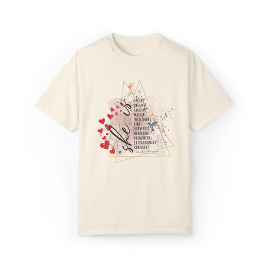 Empowering Affirmations T-shirt T-Shirt Printify Ivory S