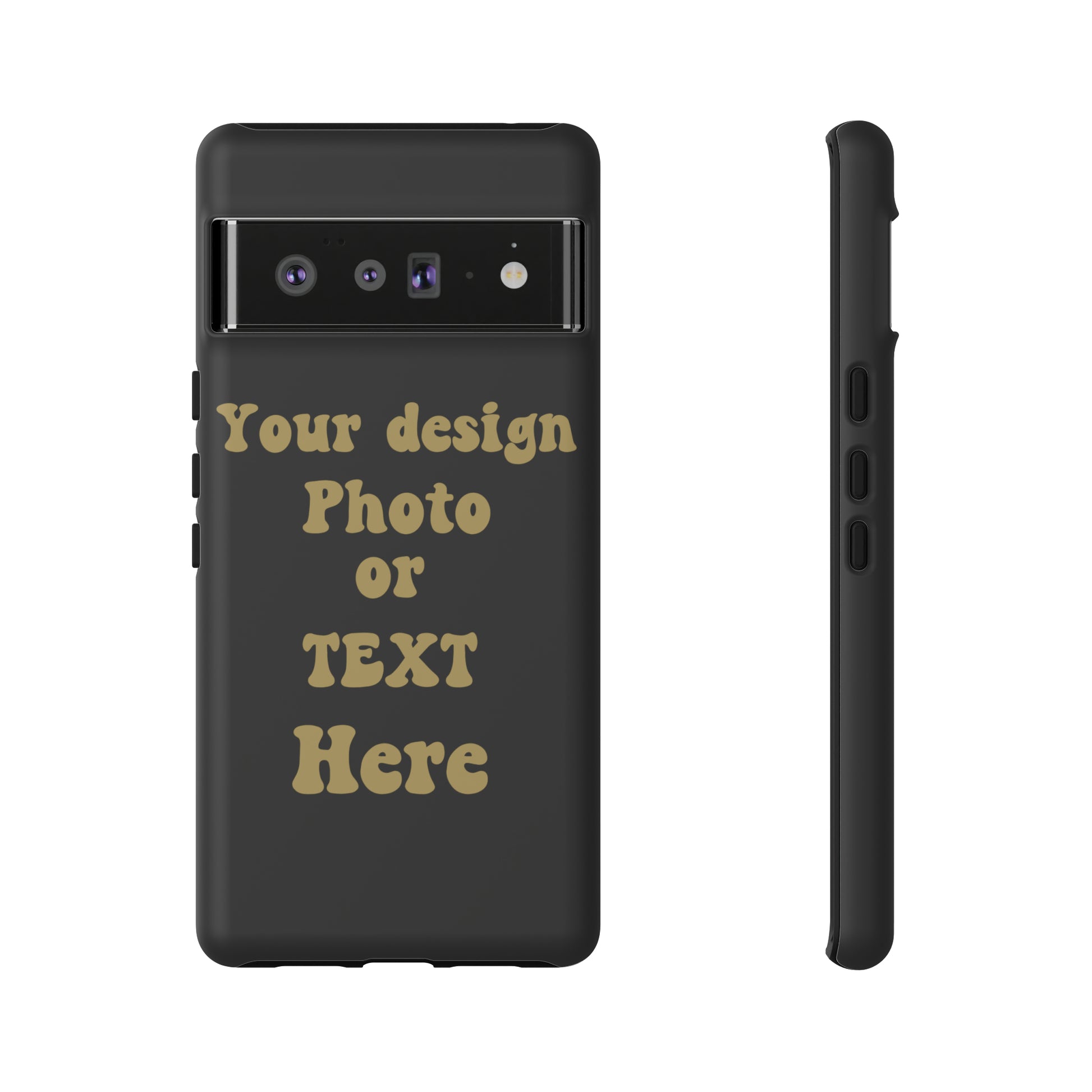 Custom Tough Cases - Personalised With Your Own Photo, Text And Imagination Phone Case Google Pixel 6 Pro Matte 