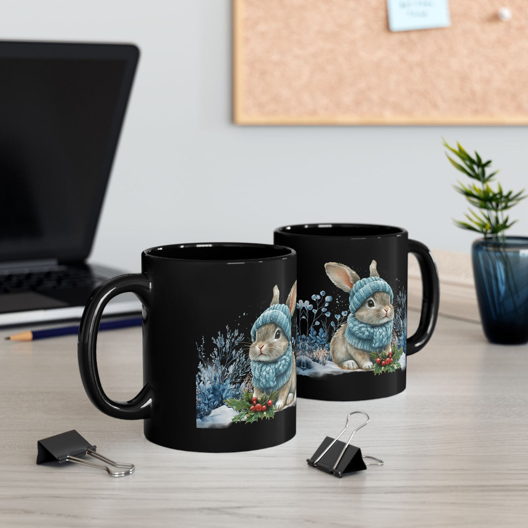 Winter Bunny Cozy Mug (11-15oz) Mug Printify