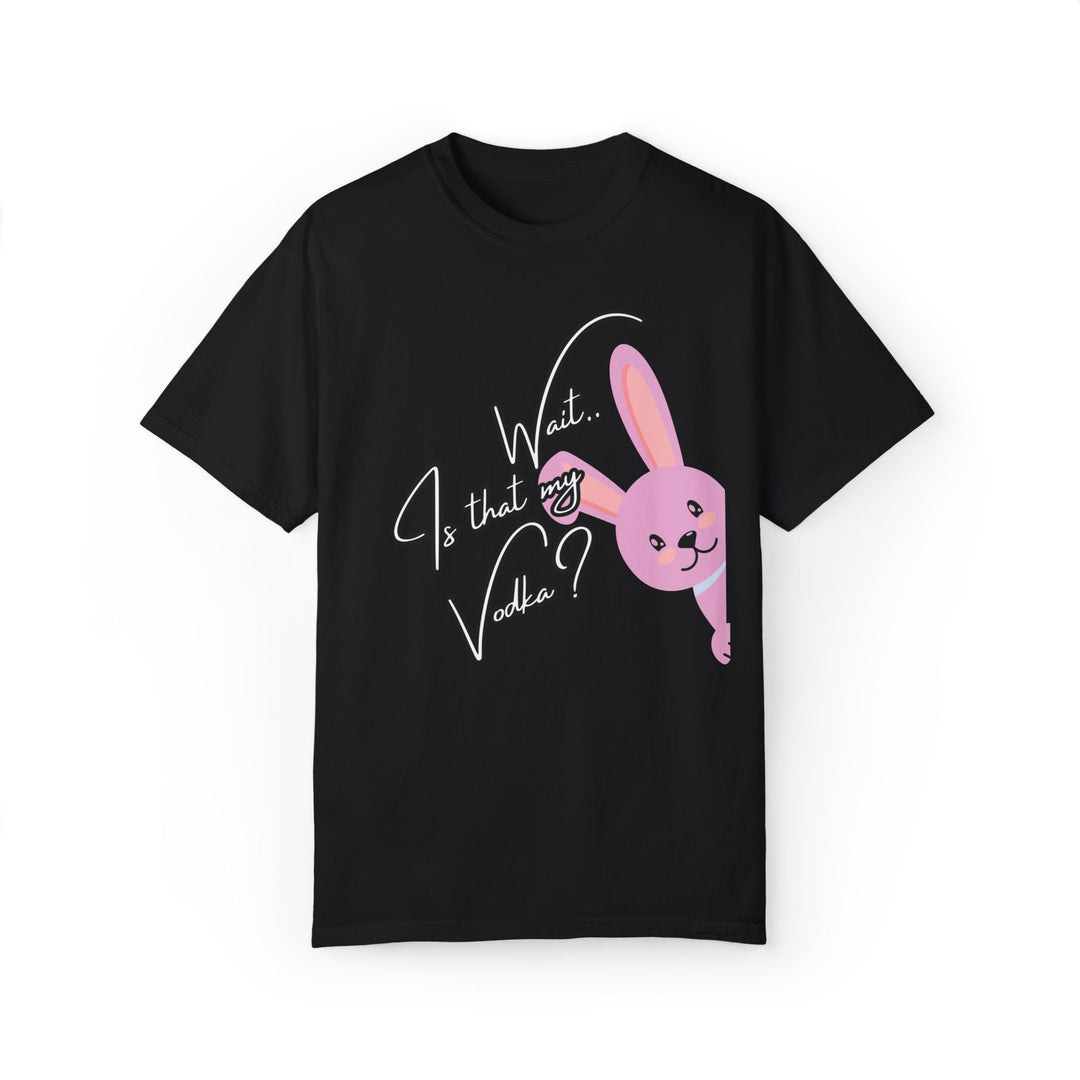 Funny Bunny T-shirt T-Shirt Printify Black S