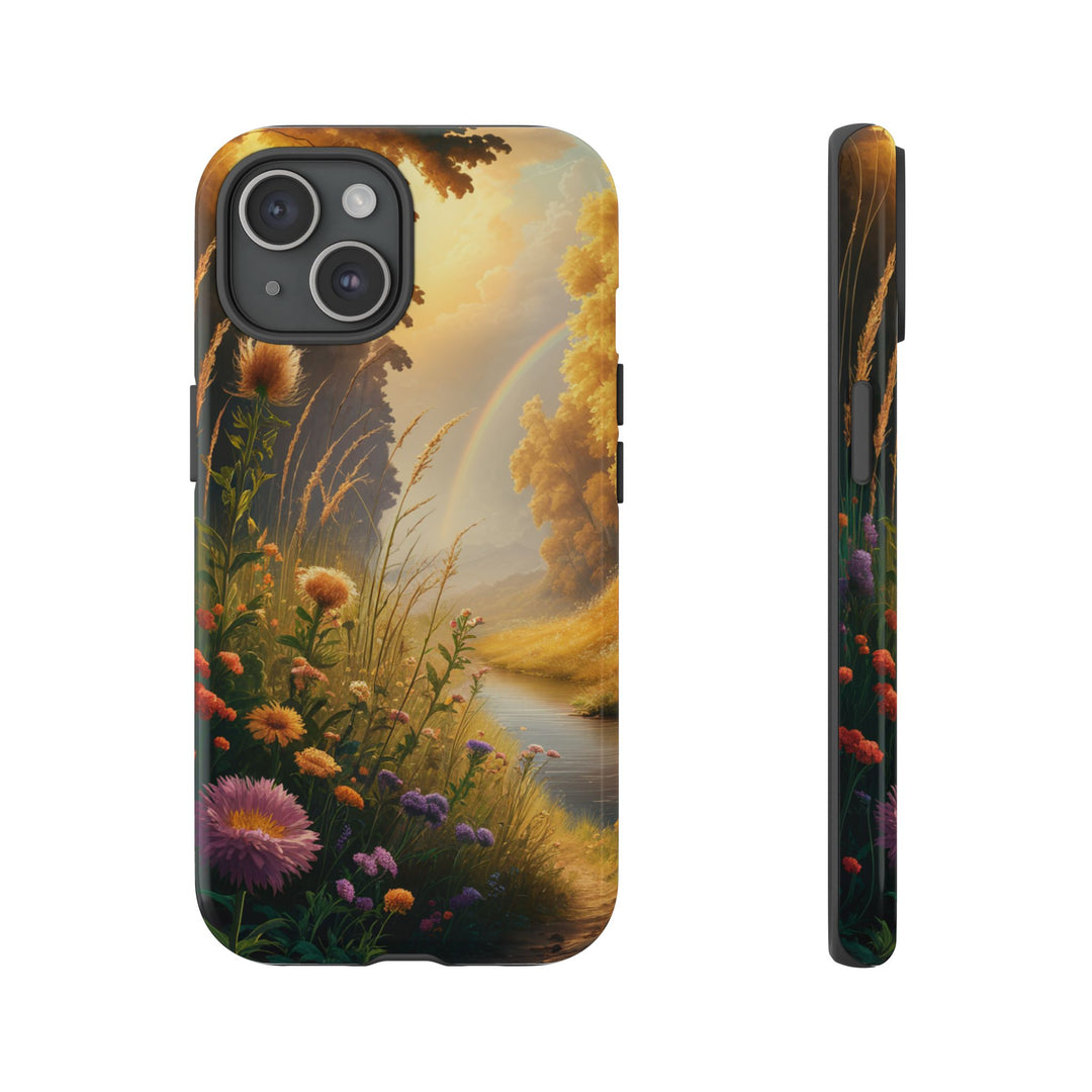 Impressionist Landscape Tough Case Phone Case Printify iPhone 15 Glossy