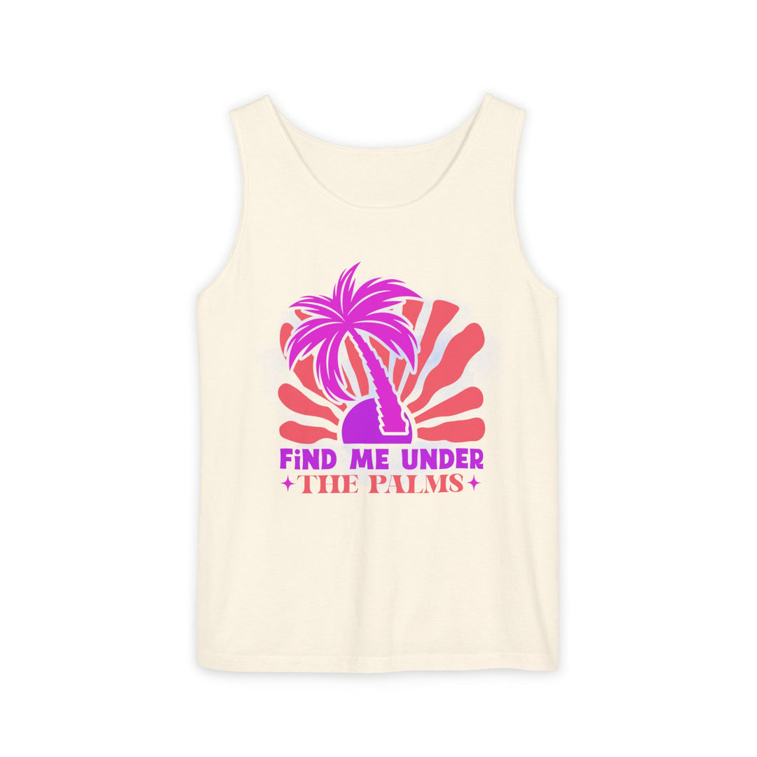 Tank Top - Playful and Summery Retro-Inspired Tank Top Printify Ivory S