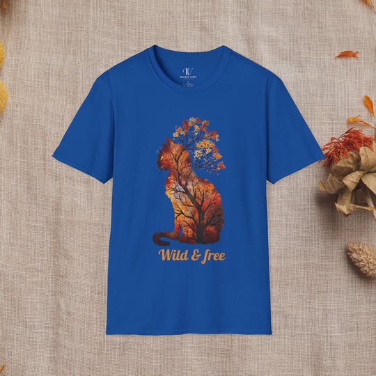 Wild & Free: Feline Fall T-Shirt