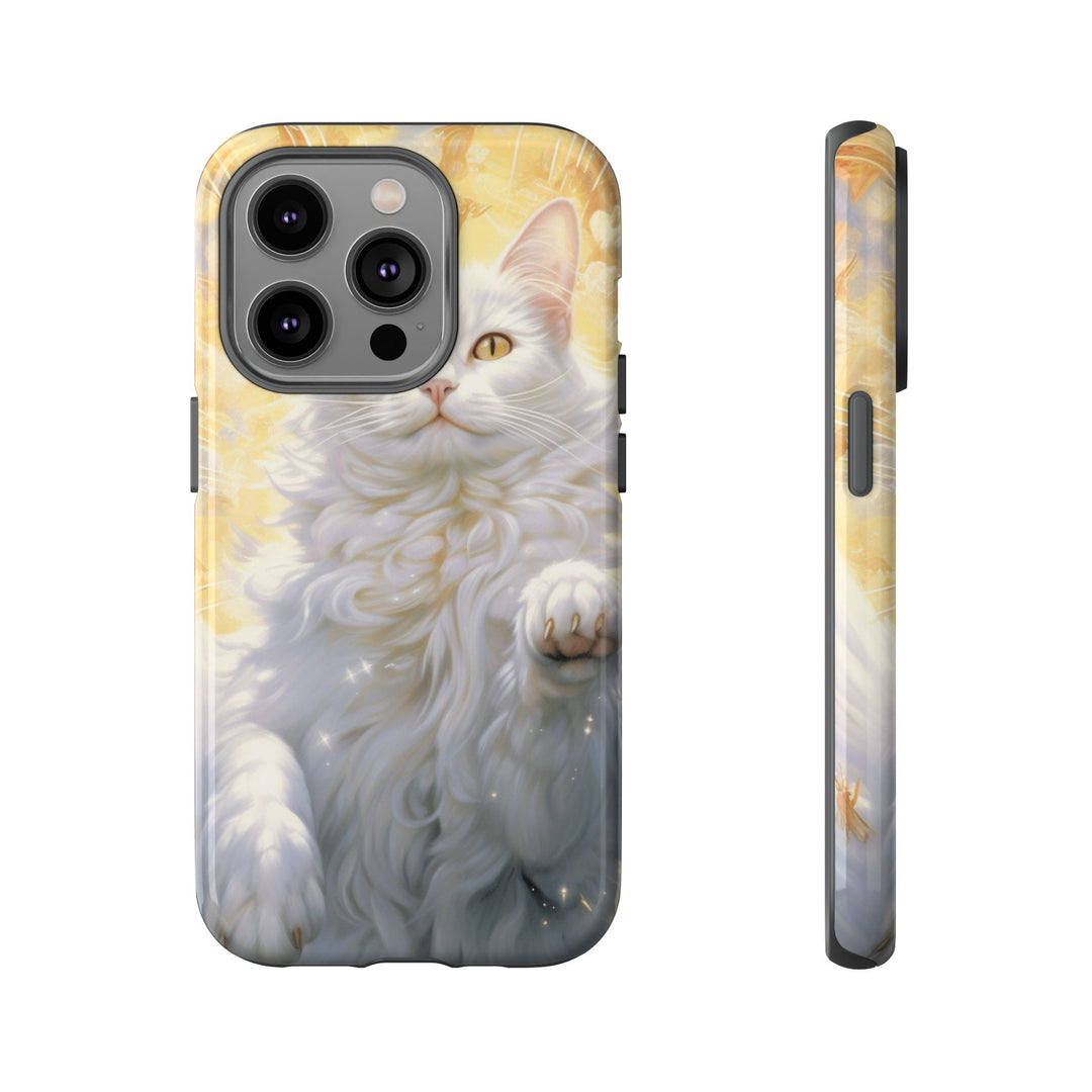 Phone Case - Divine Feline Cat Phone Case Printify iPhone 14 Pro Glossy