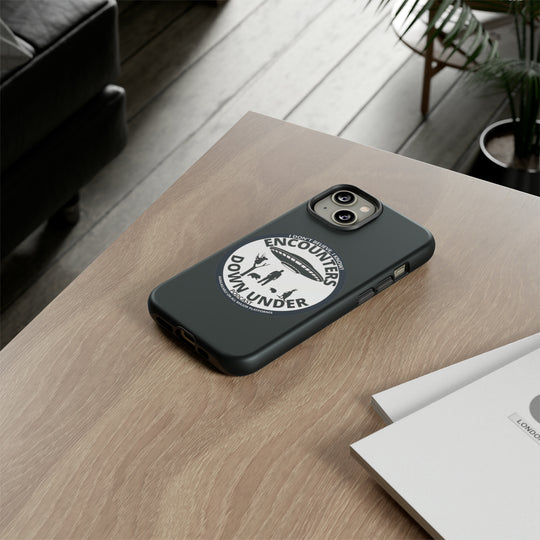 Encounters Down Under Podcast Tough Cases - Protect Your Tech with Podcast Swag Phone Case   