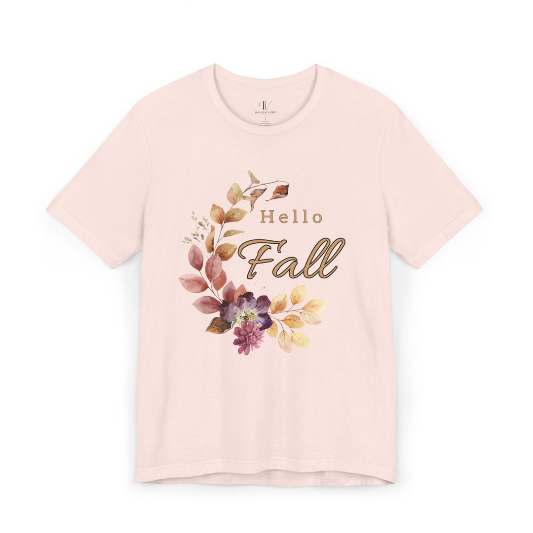 Hello Fall: Watercolor Floral T-Shirt