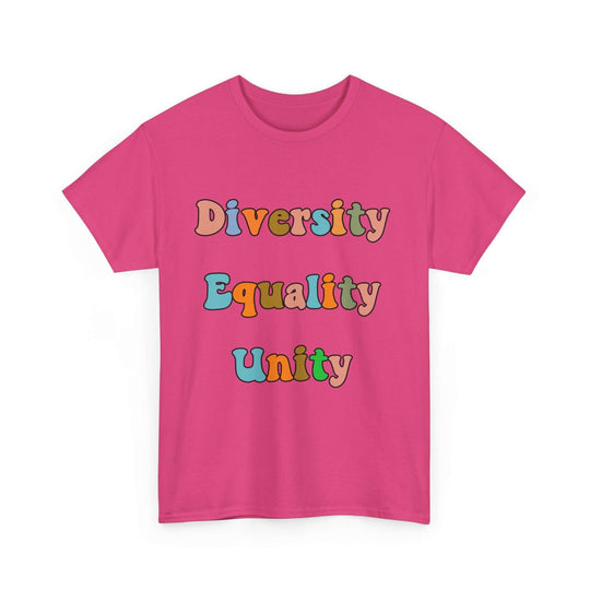 Diversity Equality Unity T-Shirt — Unity Day Anti-Bullying & Equal Rights Tee T-Shirt Printify