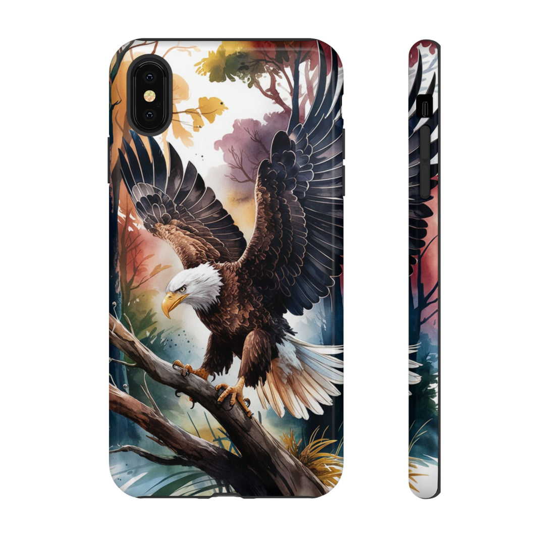 Eagle Tough Cases - Majestic Bald Eagle Patriotic Phone Case Printify