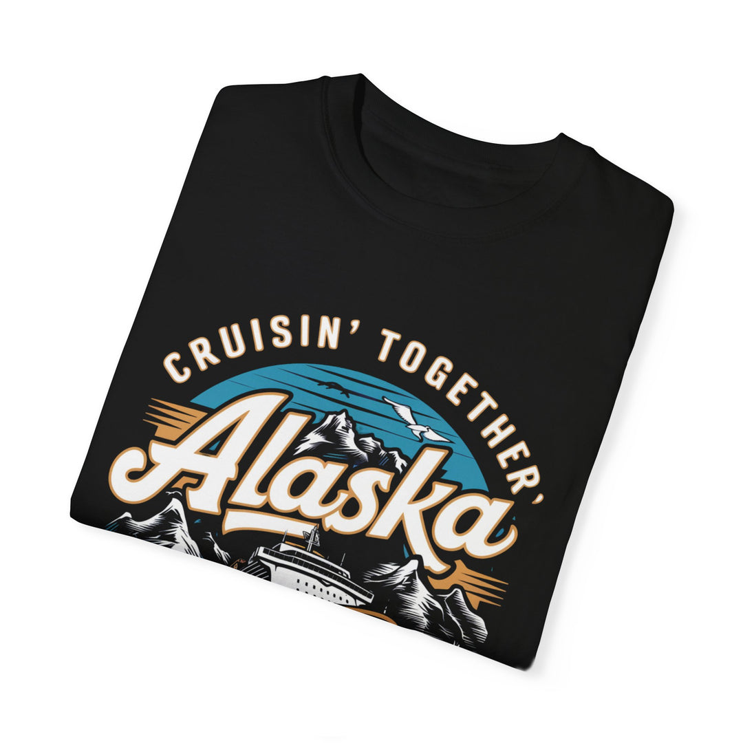 Cruise Ship Adventure Unisex T-shirt - Cruisin' Together Alaska 2025 T-Shirt Printify