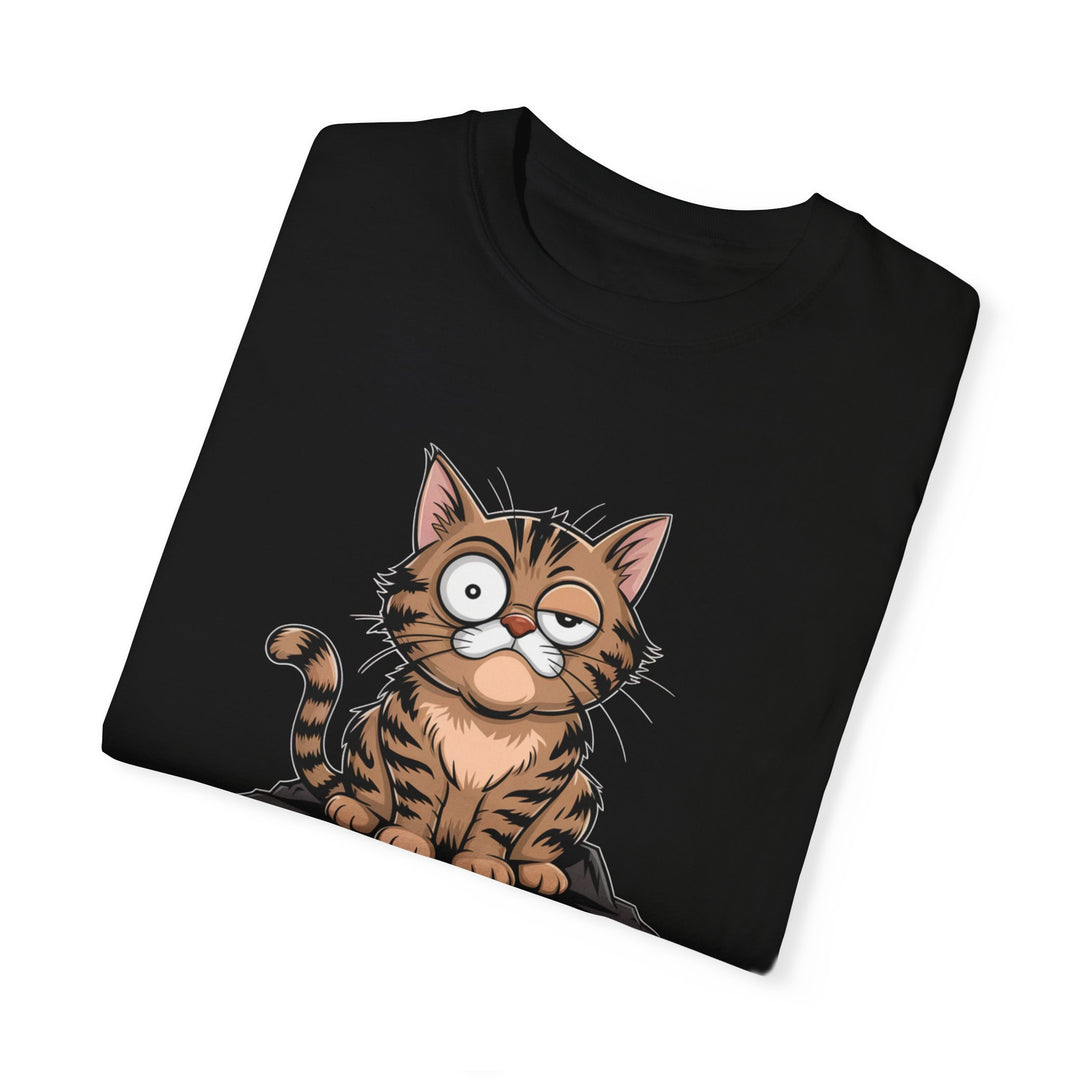 Cat Cartoon T-Shirt - I'm Sorry, Did I Roll My Eyes Out Loud T-Shirt Printify