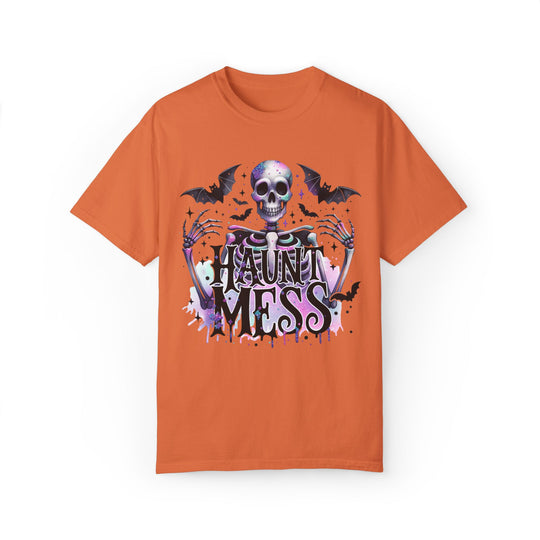 Haunt Mess: Snarky Skeleton Halloween T-Shirt