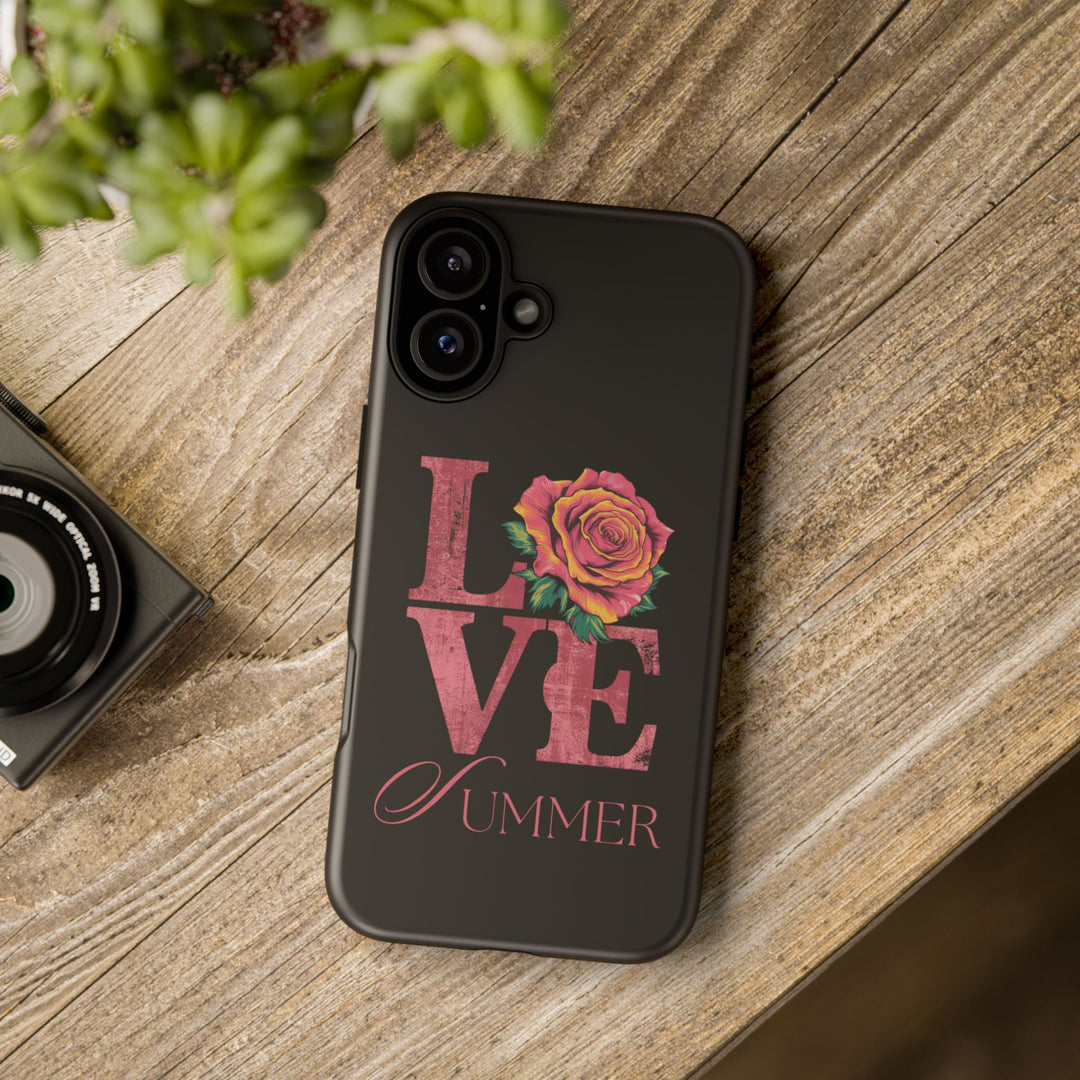 Rose Love Tough Case Phone Case Printify iPhone 16 Plus Matte