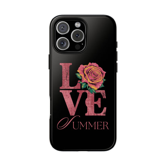 Rose Love Tough Case Phone Case Printify