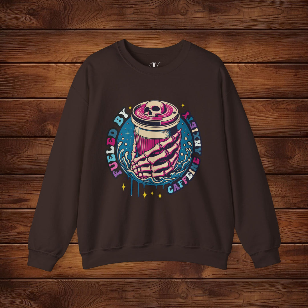 Fueled by Caffeine Anxiety Sweatshirt