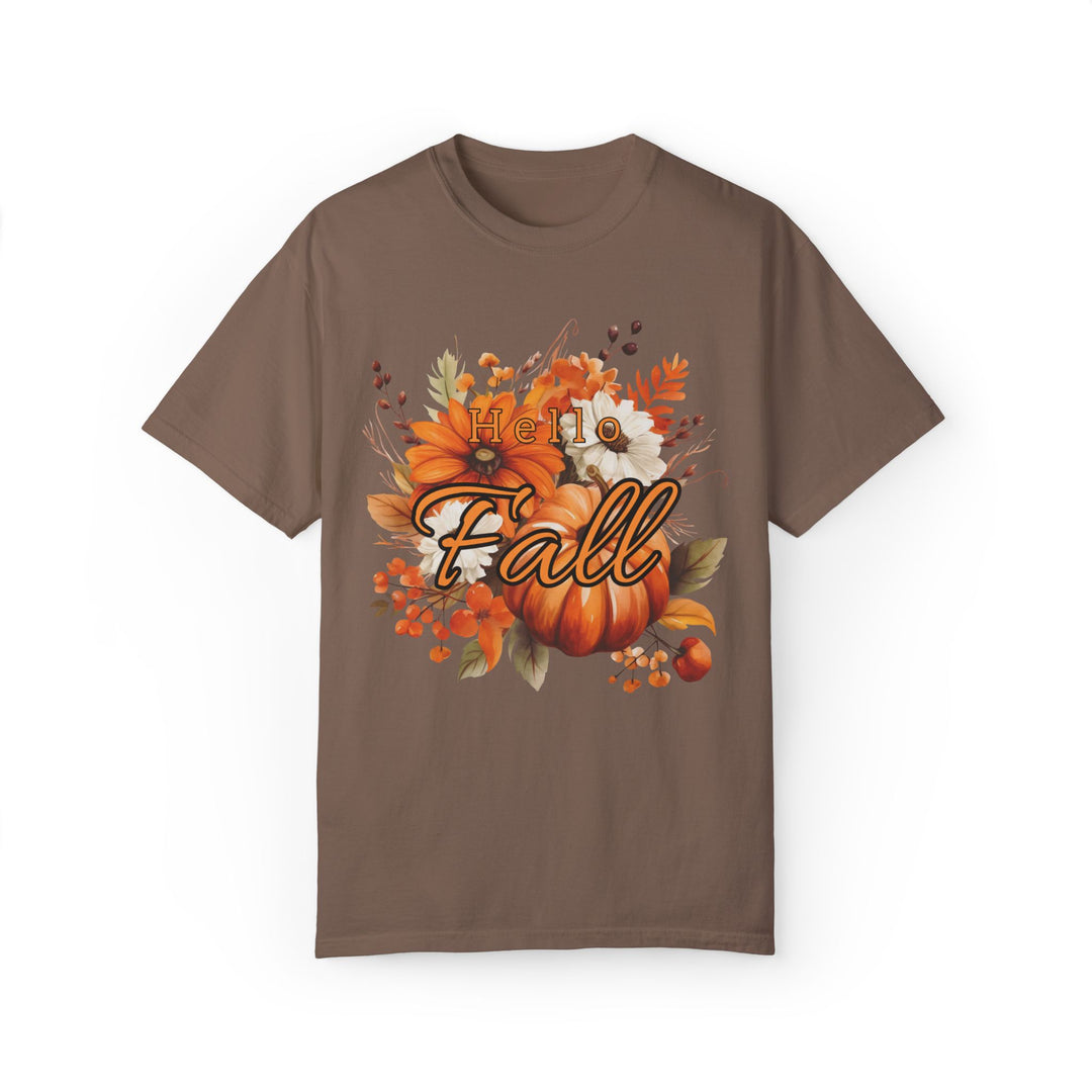 Hello Fall: Watercolor Pumpkin T-Shirt