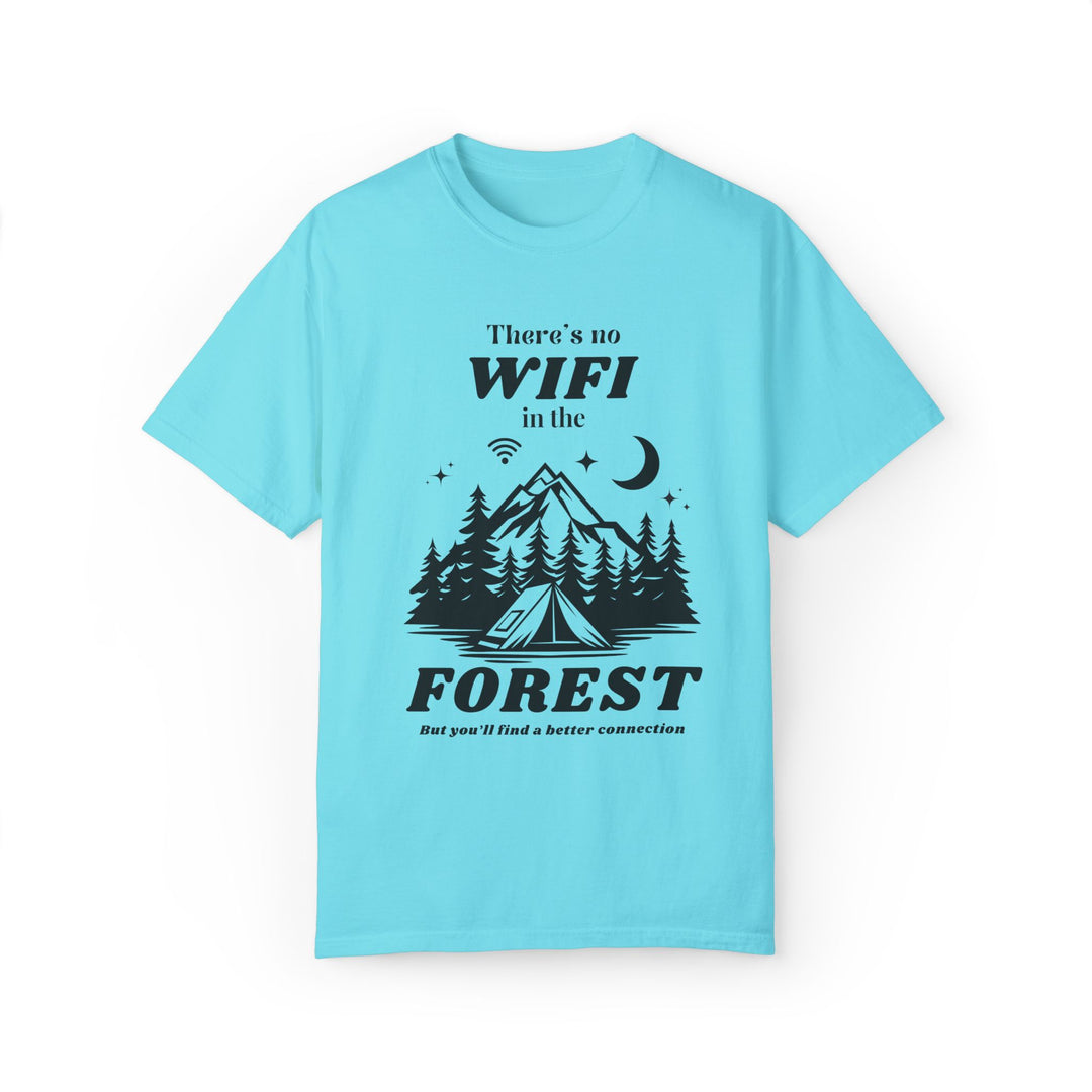 Forest Connection T-shirt T-Shirt Printify Lagoon Blue S