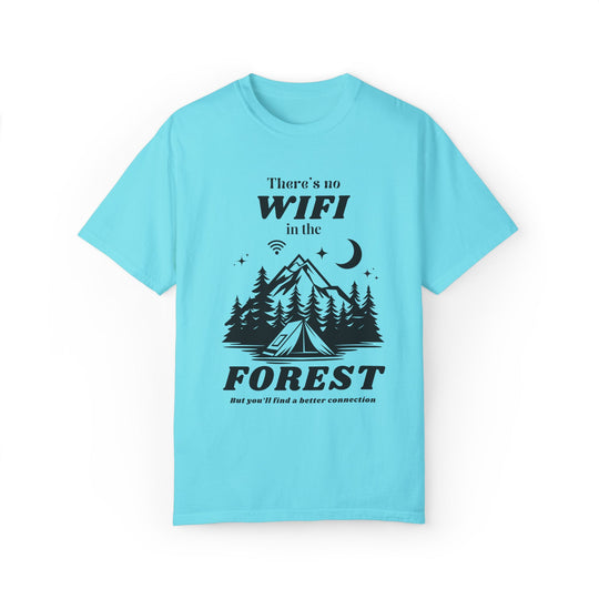 Forest Connection T-shirt T-Shirt Printify Lagoon Blue S