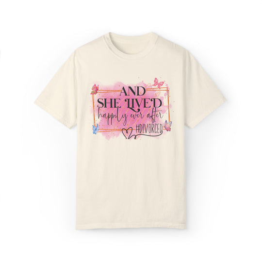 Empowering Divorcee T-shirt T-Shirt Printify Ivory S