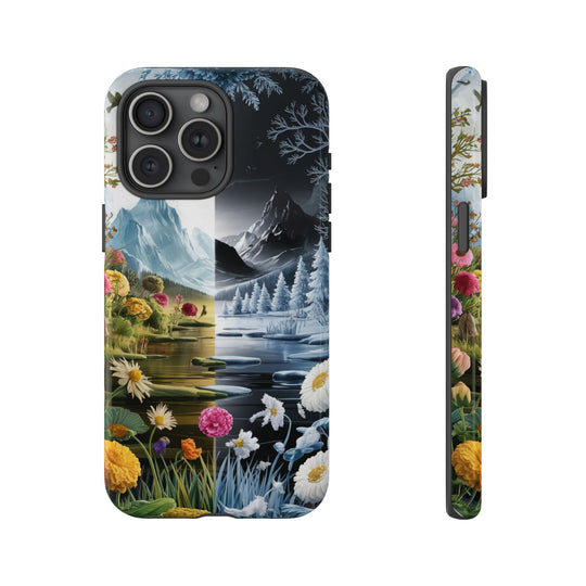 Phone Case - Duality and Change Nature Phone Case Printify iPhone 15 Pro Max Glossy