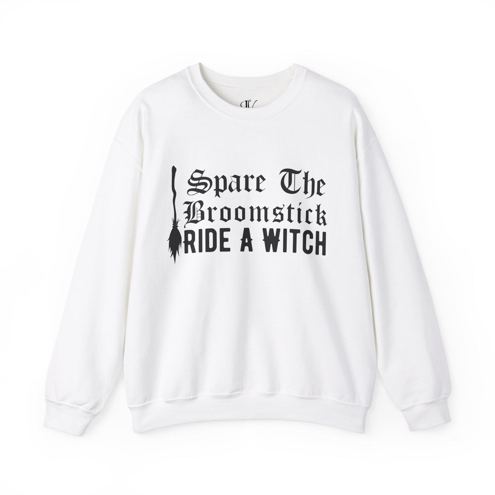 Halloween Witch Broomstick Sweatshirt