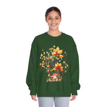 Autumn Queen Sweatshirt | Fall Fashion Sweatshirt Forest Green S 