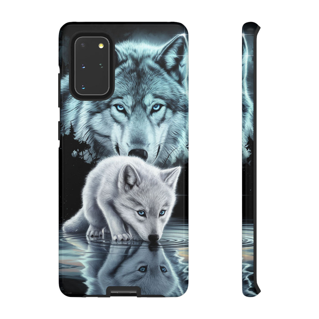 Wolf Tough Cases - Mystical Starry Night Dark Academia Phone Case Printify