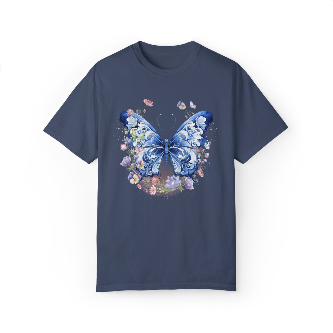 Butterfly Dreams T-shirt T-Shirt Printify Midnight S