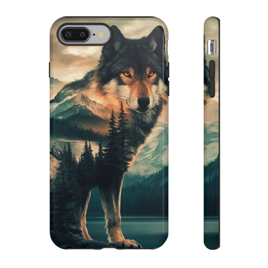 Wolf Tough Cases - Majestic Nature Landscape Phone Case Printify