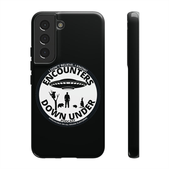 Encounters Down Under Podcast Tough Cases - Protect Your Tech with Podcast Swag Phone Case Samsung Galaxy S22 Glossy 