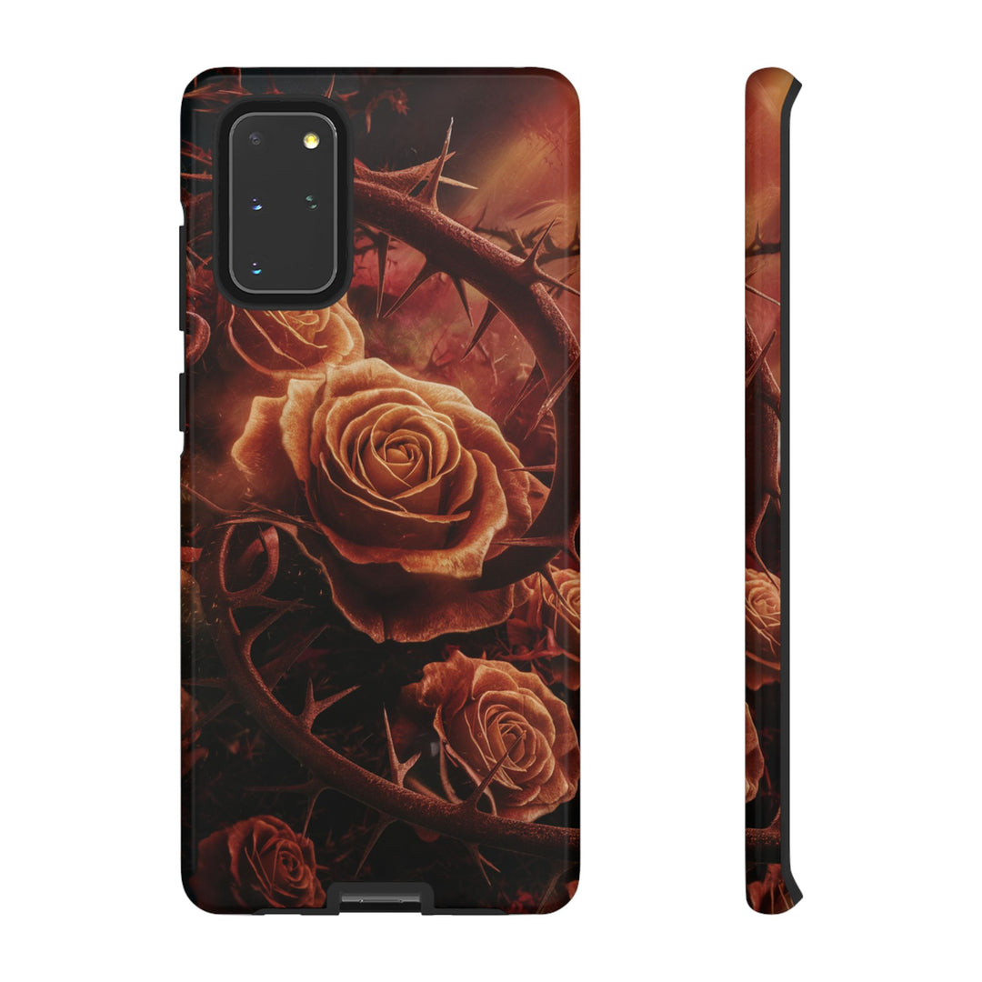 Gothic Roses Phone Case Phone Case Printify