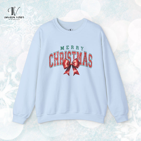 Coquette Merry Christmas Vintage Sweatshirt