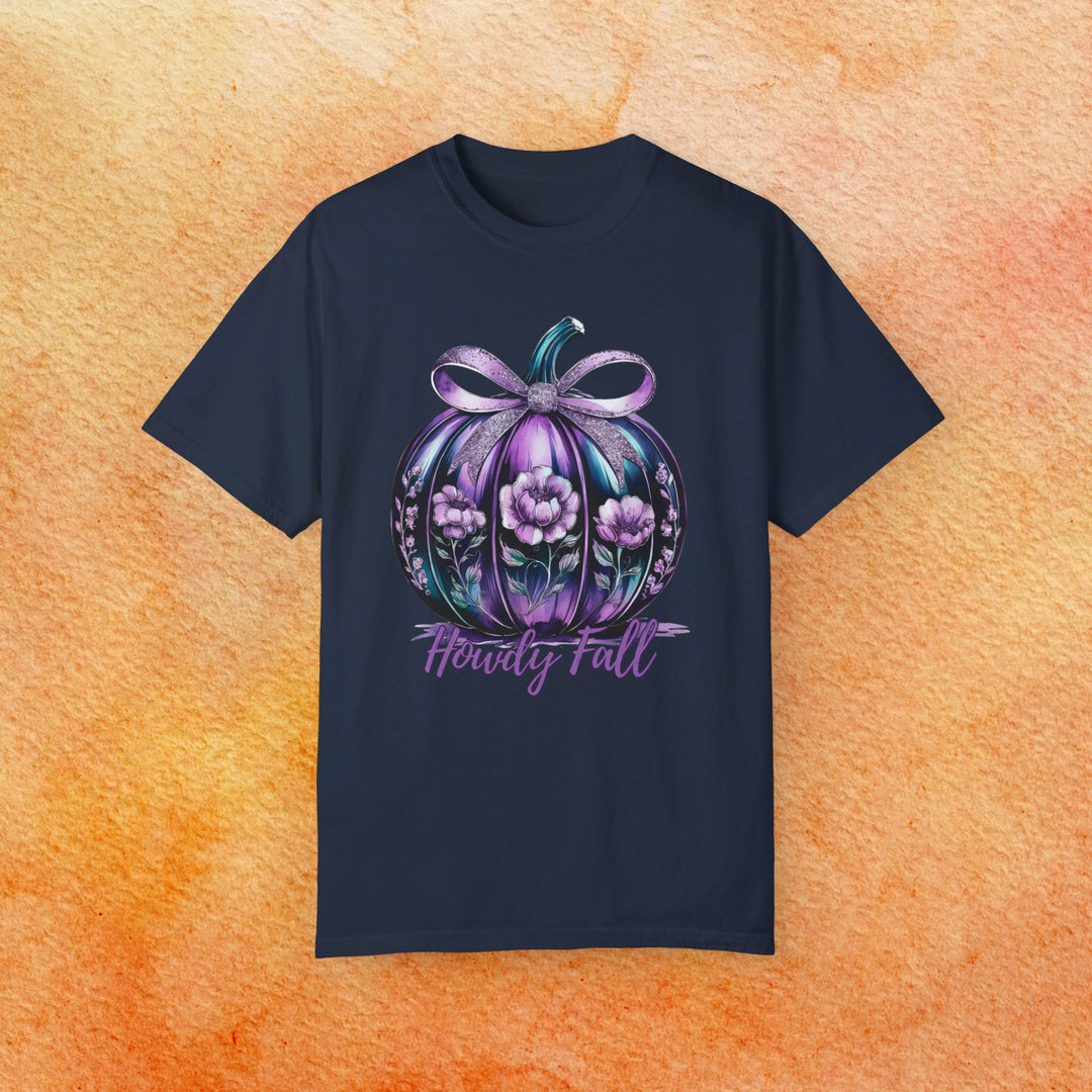 Howdy Fall: Coquette Pumpkin T-Shirt