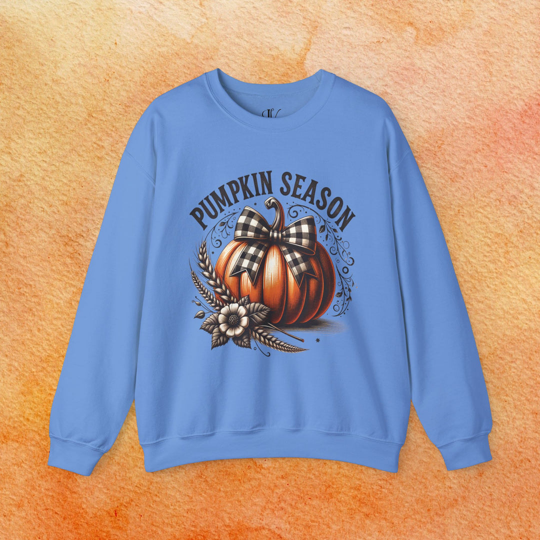 Pumpkin Season: Coquette Fall Sweatshirt