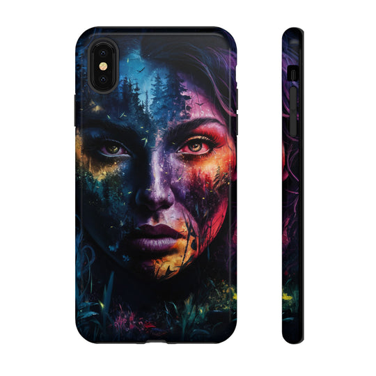 Artistic Portrait Tough Cases Phone Case Printify