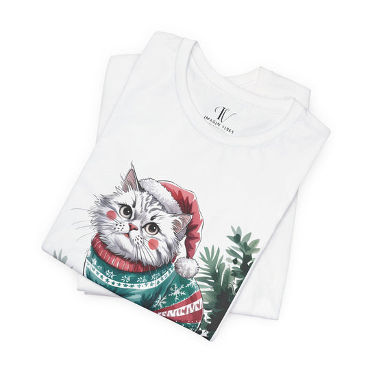 Christmas Cat Tee